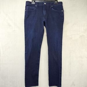 Hiroshi Kato Jeans 33x29 Blue The Pen Slim Selvedge Japanese Raw Denim 10.5 oz